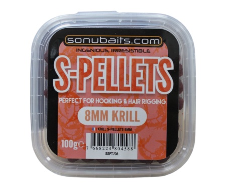 Пелетс Sonubaits Krill S-pellet 8 мм