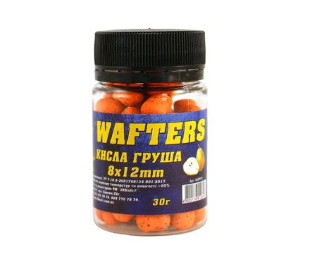 Бойли 3KBaits Wafters 8*12мм Кисла Груша