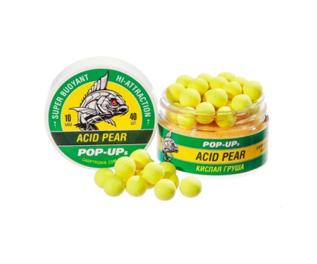 Бойлы Carptronik Pop-up 10мм Acid pear