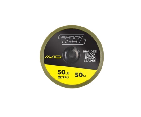 Шок лидер Avid Carp Carp Shock Tight 50lb 50м