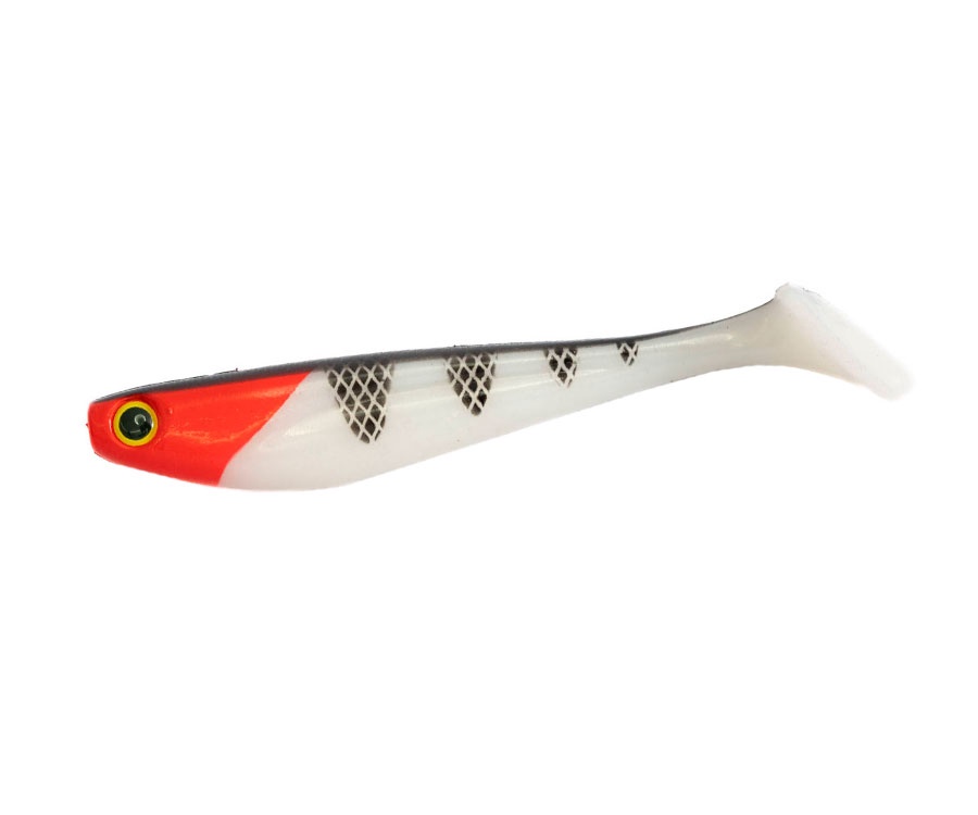 Виброхвост Fishup Wizzle Shad 8" #357 Red Head