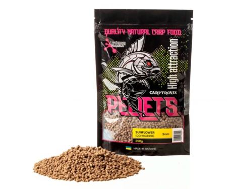 Пеллетс Carptronik Method/Stik Mix Pellets Sunflower 3мм 250г