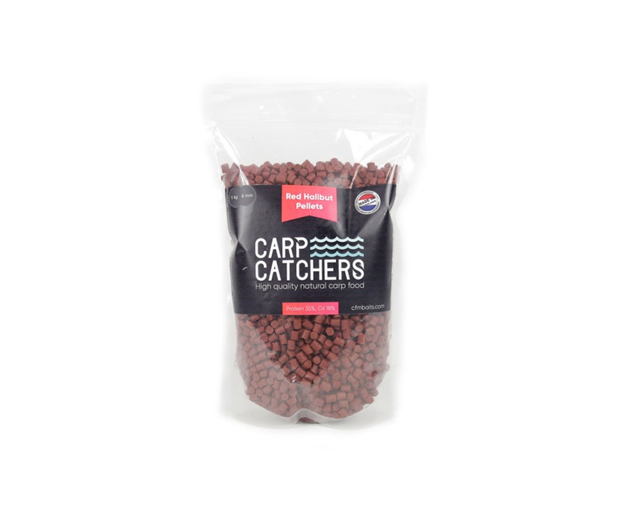 Пеллетс Carp Catchers Red Halibut Pellets 1кг 6мм
