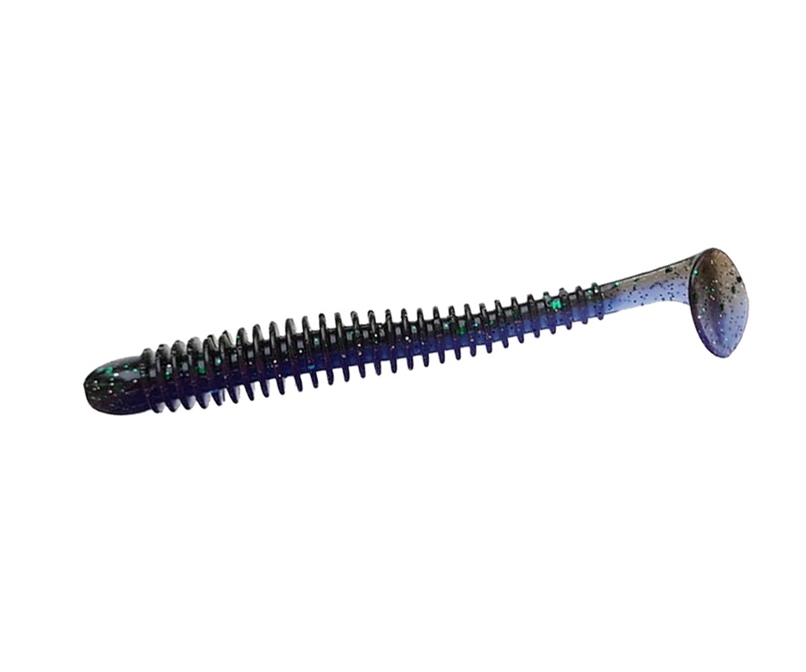 Виброхвост Crazy Fish Vibro Worm 4" #50d