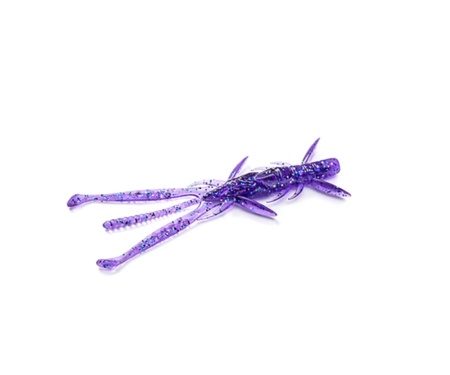 Силікон Fishup Shrimp 3.6" #060 Dark Violet/Peacock & Silver