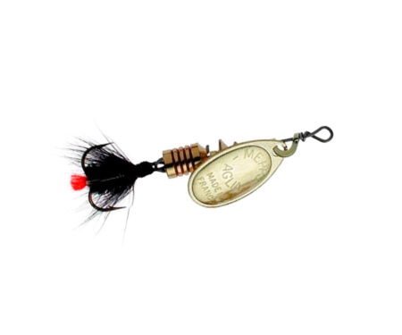 Блешня Mepps Aglia Mouche Gold/Black Fly 4.5г