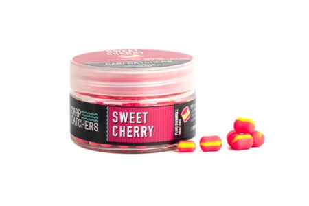 Вафтерc Carp Catchers Fluo Dumbell Wafters SWEET CHERRY 10*7 та 8*5мм