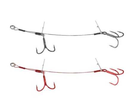 Готове оснащення Savage Gear Carbon49 Double Stinger #3/0 15см 23кг 2шт New