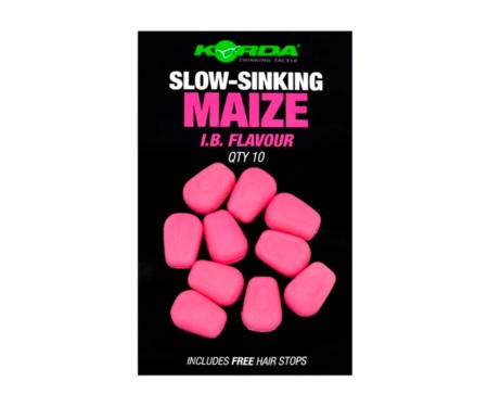 Насадка искусственная Korda Slow Sinking Maize IB Pink