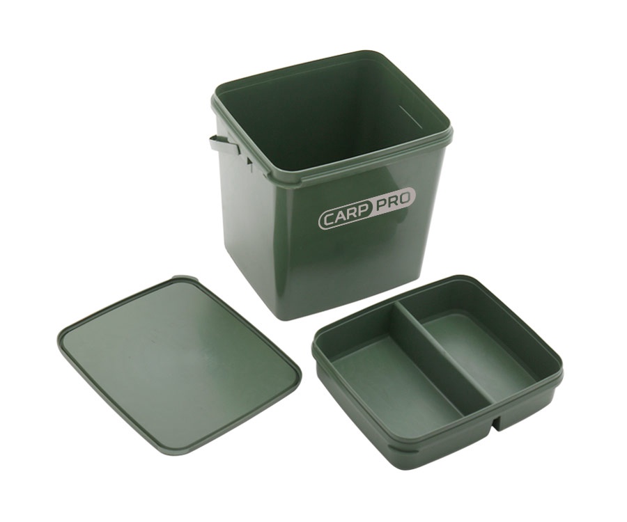 Вeдро прямоугольное Carp Pro Plastic Bucket 10 л #1