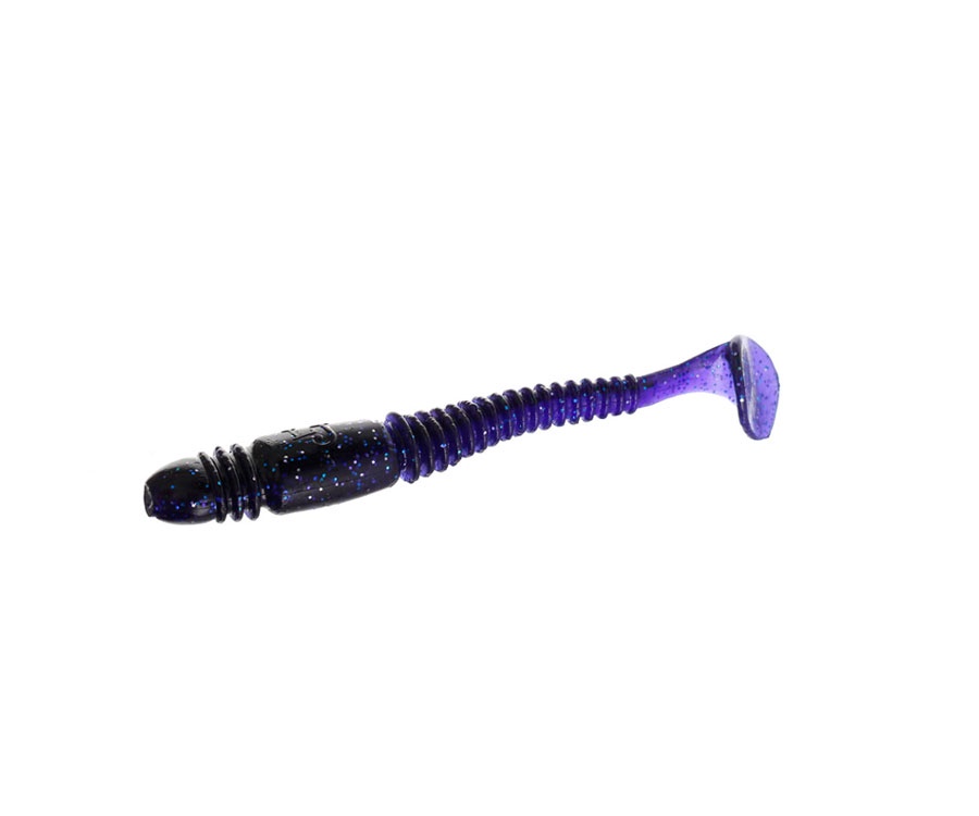 Виброхвост Lucky John Tioga 2.4" #T52 Electric Blue Chartreuse