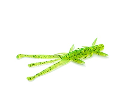 Силікон Fishup Shrimp 4.5" #026 Flo Chartreuse/Green