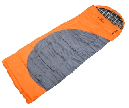 Спальный мешок Forrest Voyager+ 16°C Sleeping Bag Orange-Gray Right