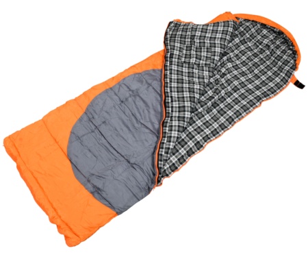 Спальный мешок Forrest Voyager+ 16°C Sleeping Bag Orange-Gray Right