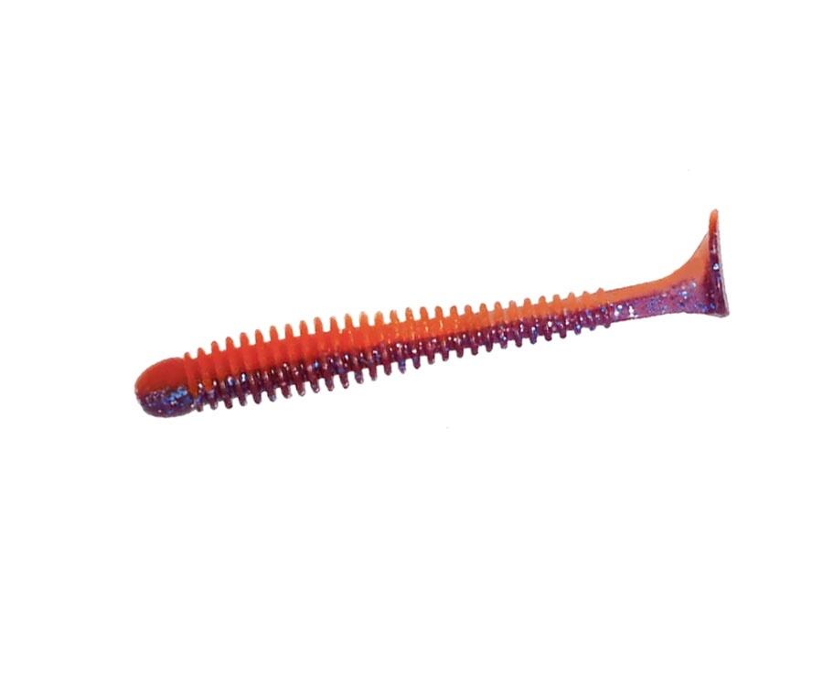 Виброхвост Crazy Fish Vibro worm 3.4 13-85-98d-6 кальмар