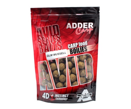 Бойли Adder Carp Avid Boilies 16мм 200г GLM Mussell