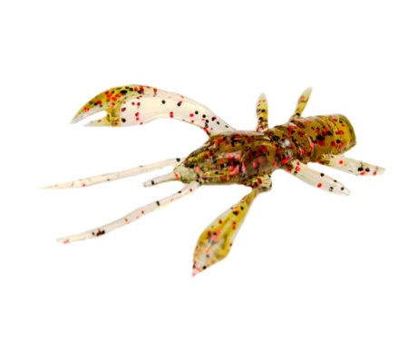 Силикон Fishup Real Craw 2" #045 Green Pumpkin/Red & Black