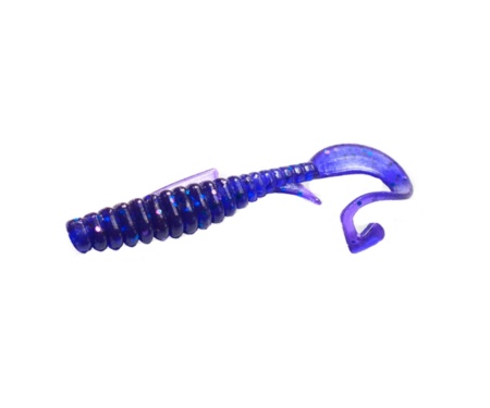 Твистер Angry Baits Fishy Worm 2" Violet