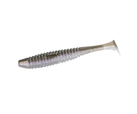 Виброхвост Angry Baits Shiner 5" #55 Rainbow Trout UV