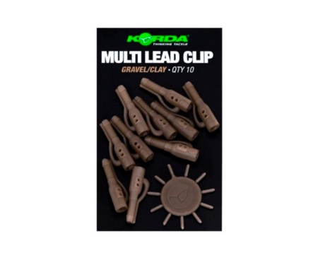 Безопасная клипса Korda Lead Clip Pin Gravel/Clay