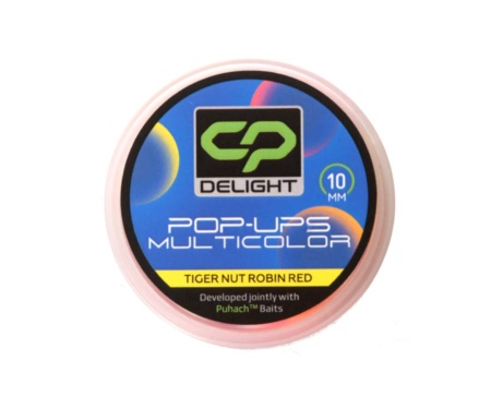 Бойли Carp Pro Delight Multicolor Pop Ups 10мм Tiger Nut Robin Red