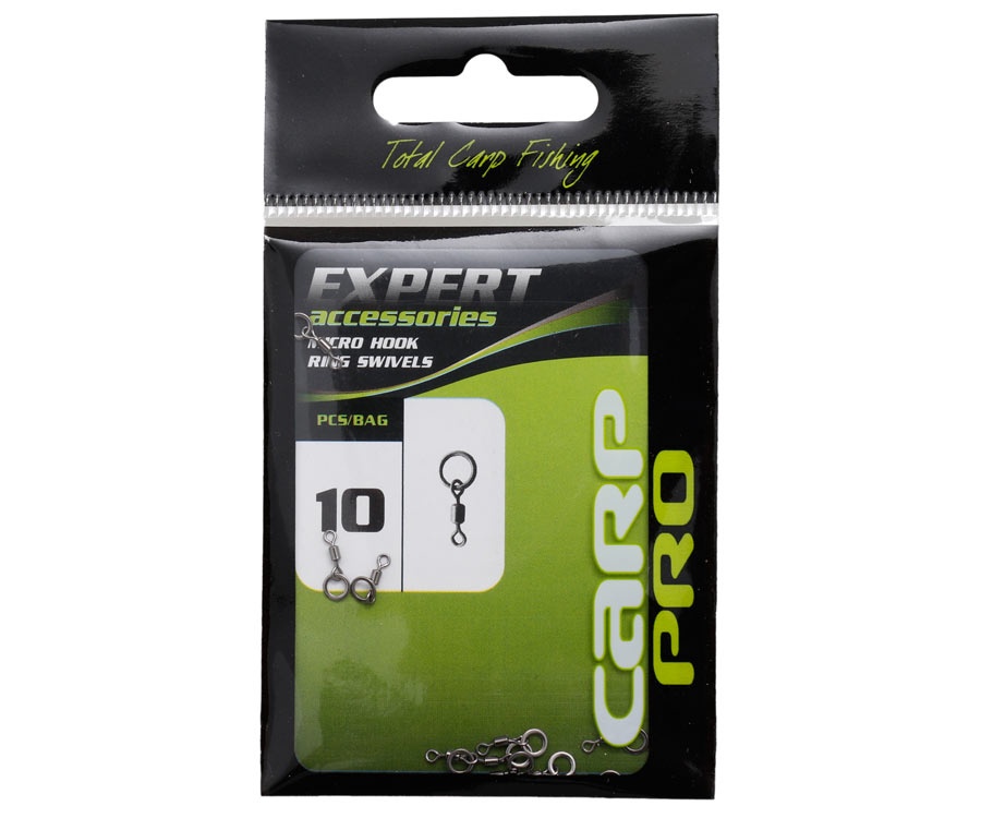 Вертлюжок Carp Pro Микро с запаянным кольцом (10 шт)