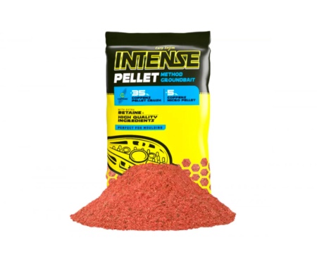Прикормка Carp Zoom Intense Pellet Method Groundbait Strawberry 800г