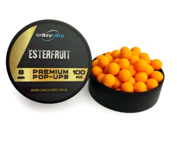 Бойлы pop-up CrazyCarp Esterfruit 6мм #1