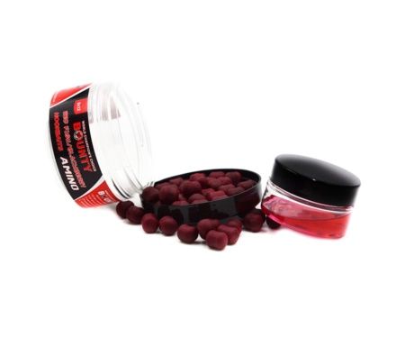 Бойлы насадочные в дипе Bounty Amino Red Fish/Blackberry 9/12мм