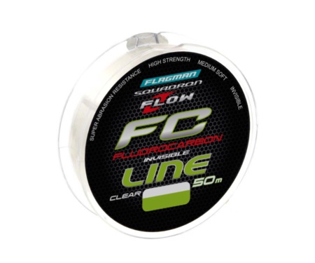 Флуорокарбон Flagman Squadron Flow Fluorocarbon Line 50м 0.19мм
