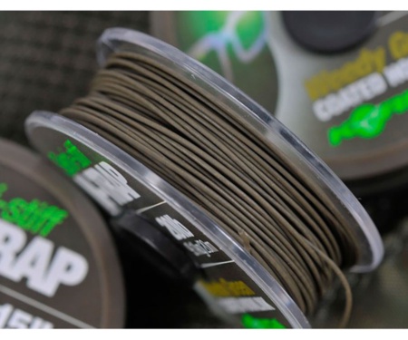 Поводковый материал Korda с покрыт. N-TRAP Semi-stiff 20 lb W.Grn