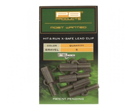Безопасная клипса PB Products Hit and Run X-Safe Lead Clip Gravel