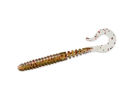 Силікон Fishup Vipo 2" #045 Green Pumpkin/Red&Black