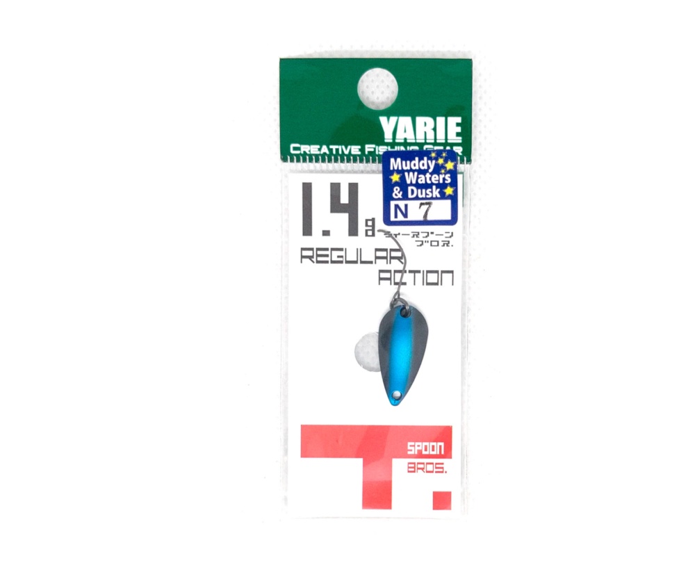 Блесна Yarie 706 T-spoon 1.4г N7 husky eye