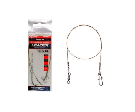 Поводок Fishing Roi 1*19  (2шт/уп) 20см 9кг