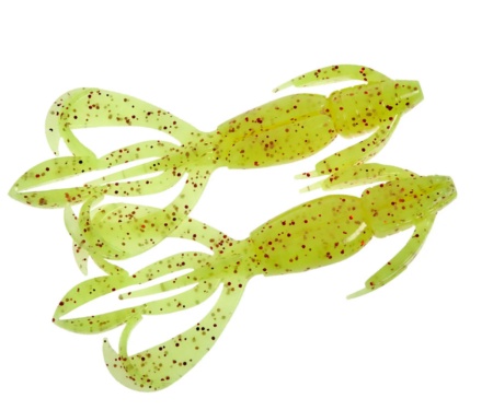 Силикон Keitech Crazy Flapper 2.4" PAL#01 Chartreuse Red flk