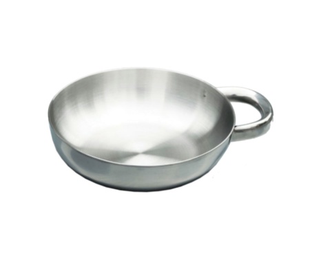 Миска с ручкой из нержавейки Tramp
