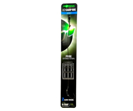 Готовая оснастка Korda N Trap KD Rig Kurv Shank №2 30lb