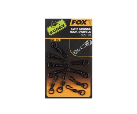 Вертлюг с застежкой Fox Edges Kwik №10
