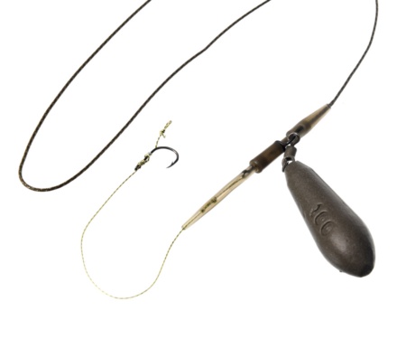 Готове оснащення на ледкорі Carp Pro HD Safety Lead Clip №6 100г