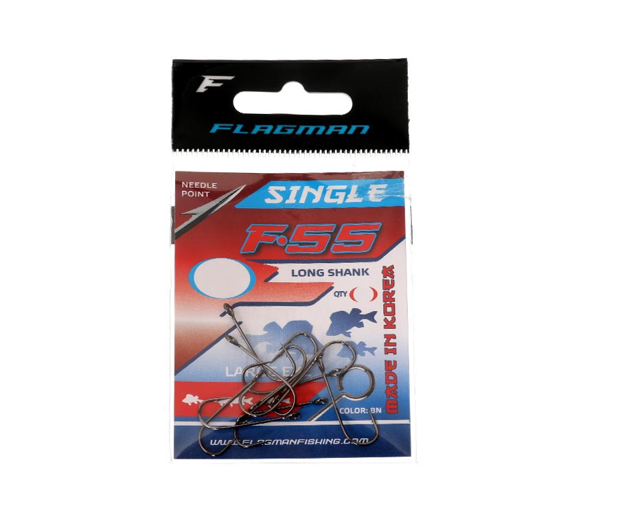 Крючки Flagman Single F-55 №10 #2