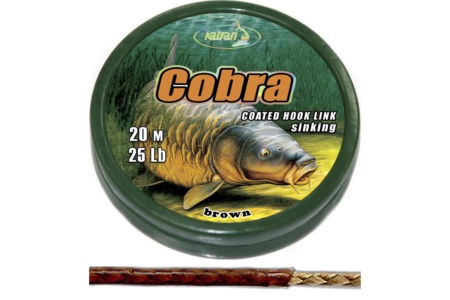 Повідковий матеріал в оболонці Katran Cobra 15lb