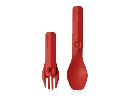 Набор посуды Humangear GoBites Click red