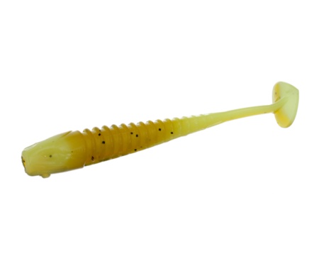 Силікон Flagman Icon 2" #2027 Green Pumpkin/Lime Chartreuse