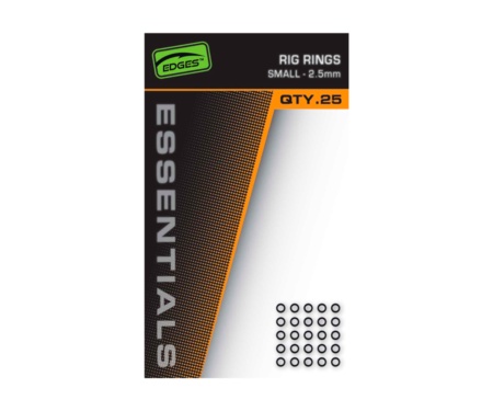 Кольца Fox Edges Essentials Rig Rings Small 2.5мм 25шт