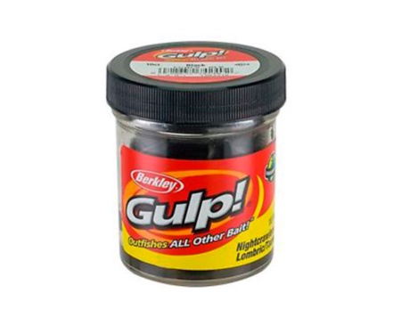Червяк Berkley Gulp! Alive Nightcrawler 15см Black
