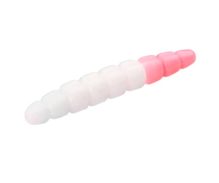Личинка Fishup Morio (Cheese) 1.2" #132 - White/Bubble Gum