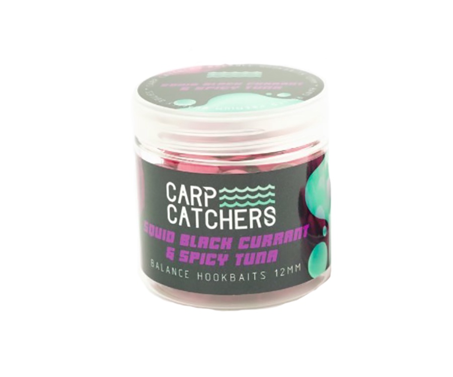 Бойлы Carp Catchers Balance Hookbaits Squid Black Currant-Spicy Tuna 12мм
