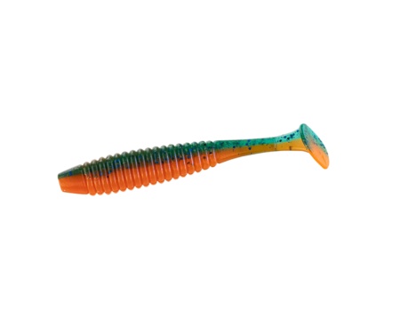 Силікон Angry Baits Shiner 3" Fire Tiger UV
