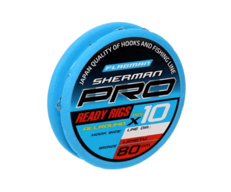 Готовый поводок Flagman Sherman Pro Allround Ready Rigs №14